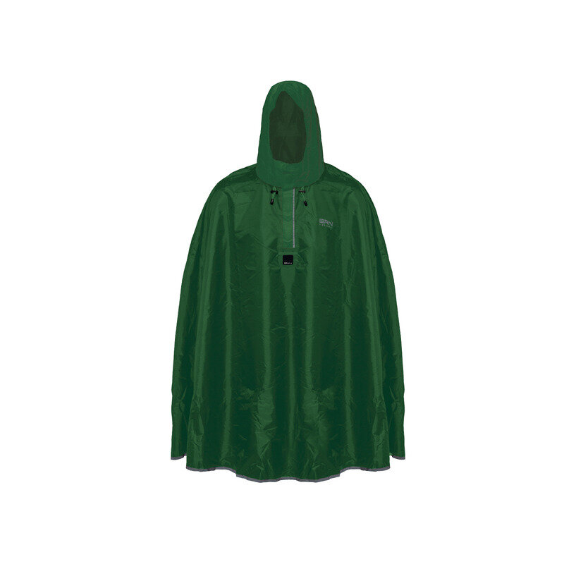 Waterproof Poncho Green Size S/M