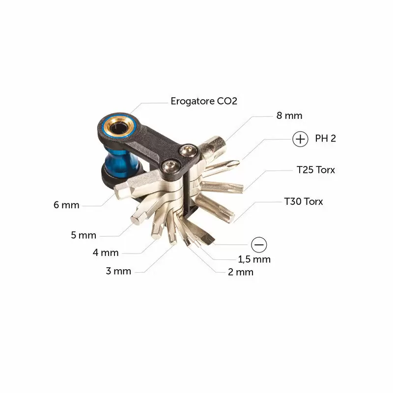 Multi Tool 12 Funzioni + Co2 #1