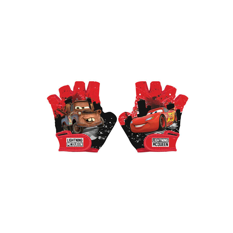 Baby Gloves Cars Red Size XS