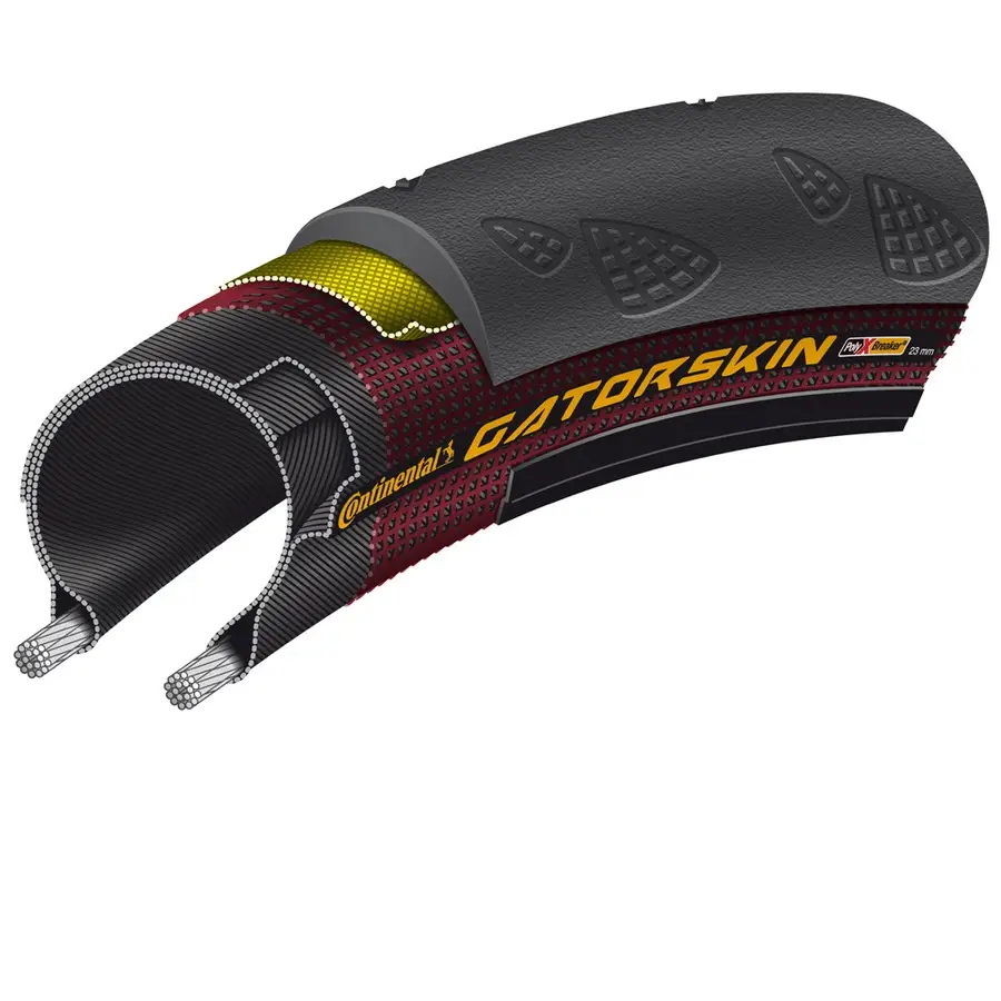 Gatorskin Road Tire 28 700x32c Duraskin Black - image
