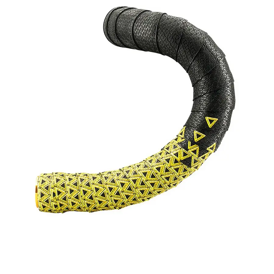 Nastro Manubrio LOOP 2,5x30x2000mm in PU+EVA Nero/Giallo - image