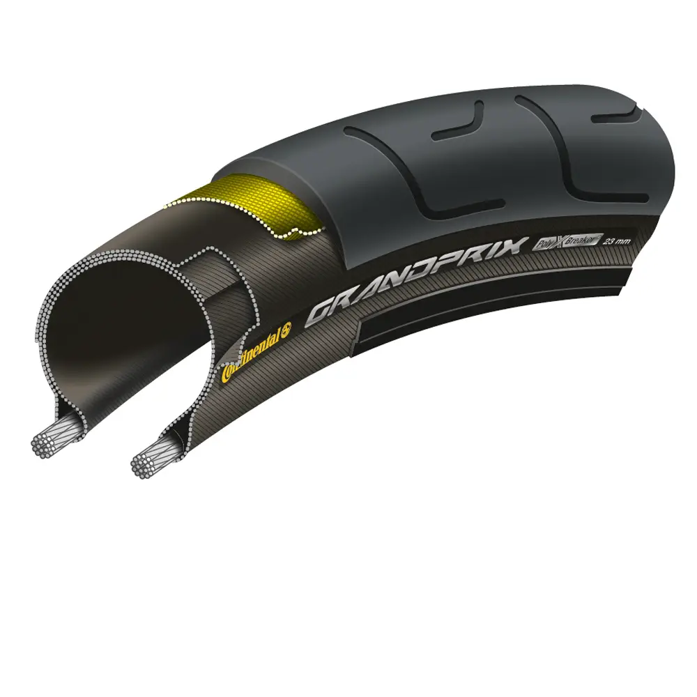 Copertone Strada Grand Prix 26x1 1/8 Skin Nero - image