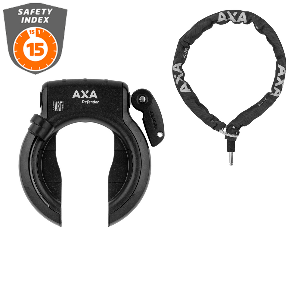Câble Antivol Rouleau longueur 75 cm diamètre 1,6 mm noir avec sac outdoor
