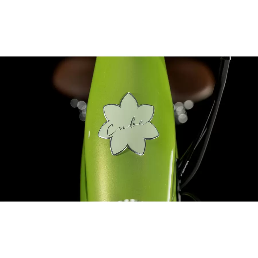 Ella Ride Hybrid 500Wh Verde Easy Entry 50mm 10v Bosch Taglia XS #6