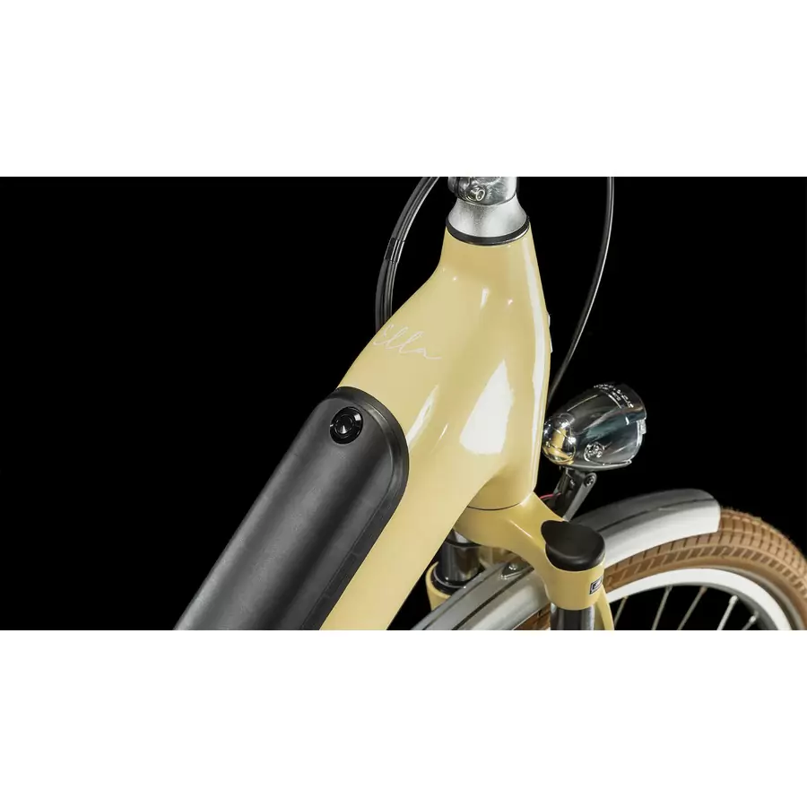 Ella Ride Hybrid 500Wh Giallo Easy Entry 50mm 10v Bosch Taglia XS #1