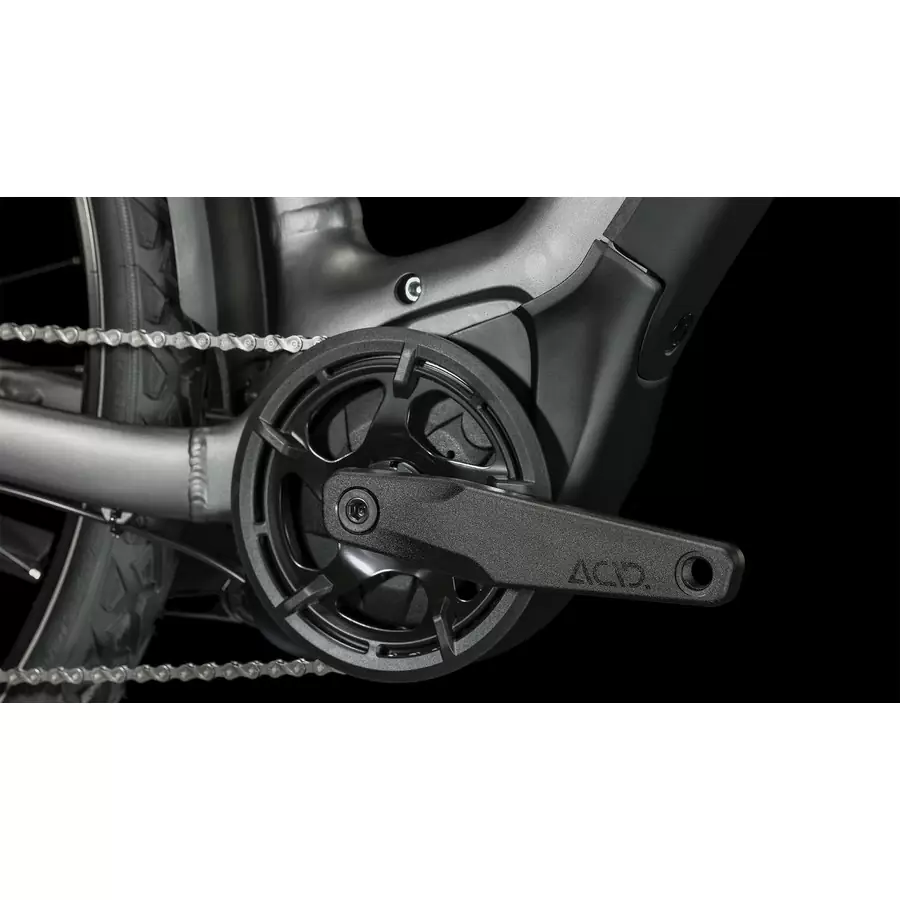 Nuride Hybrid Performance 500Wh Allroad Grigio Scuro 9v Bosch 63mm Taglia S #5