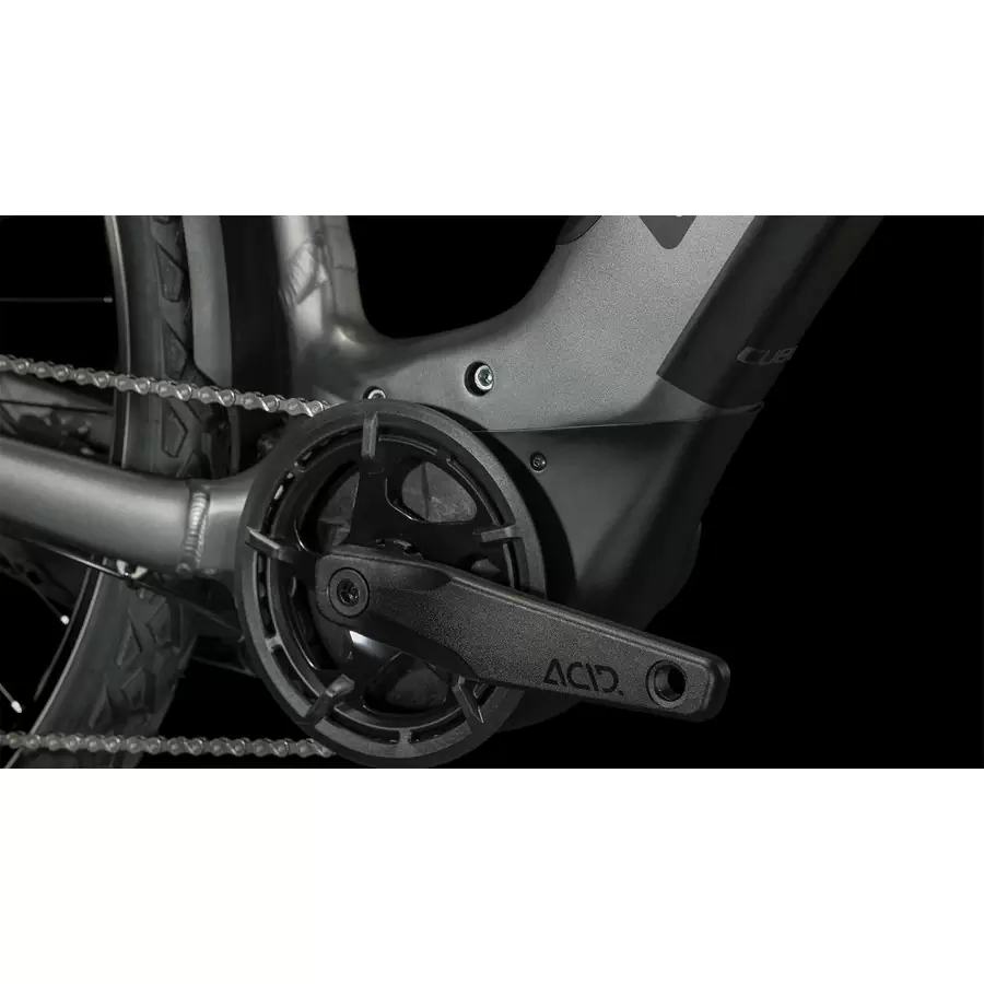 Nuride Hybrid Performance 500Wh Allroad Dark Gray Easy Entry 9v Bosch 63mm Size S #5