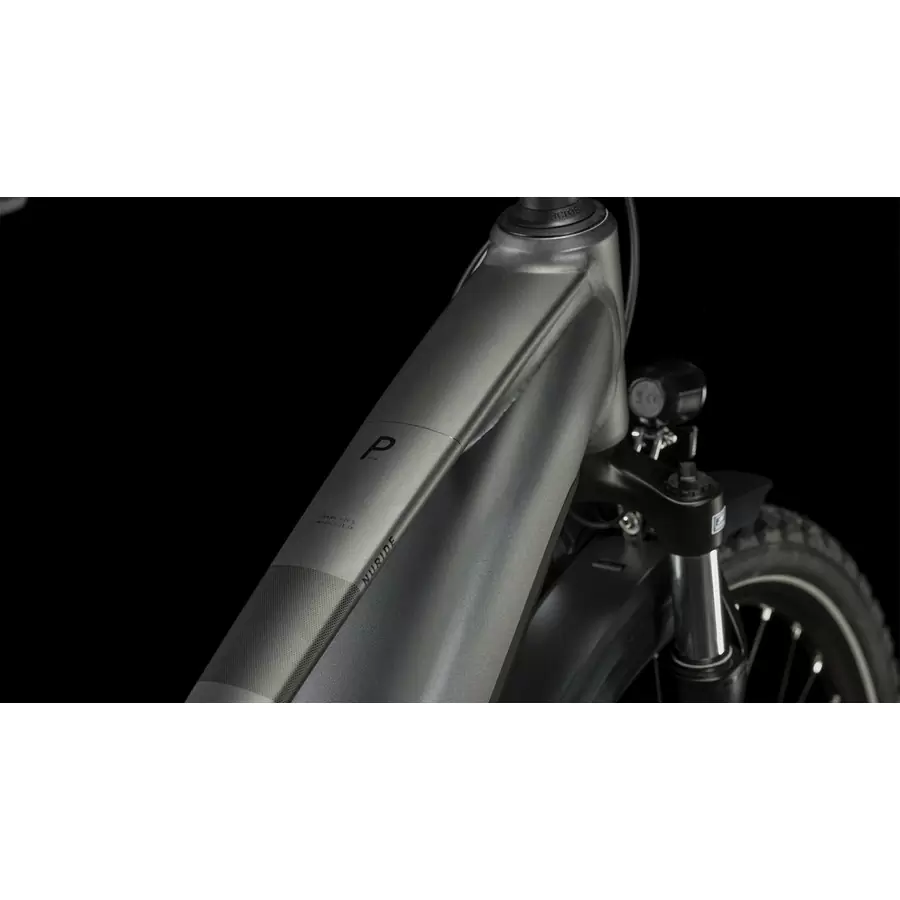 Nuride Hybrid Performance 500Wh Allroad Gris Oscuro Trapecio 9v Bosch 63mm Talla XS #1