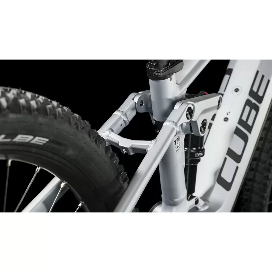 Stereo Hybrid 120 Race 625Wh Argento 27,5