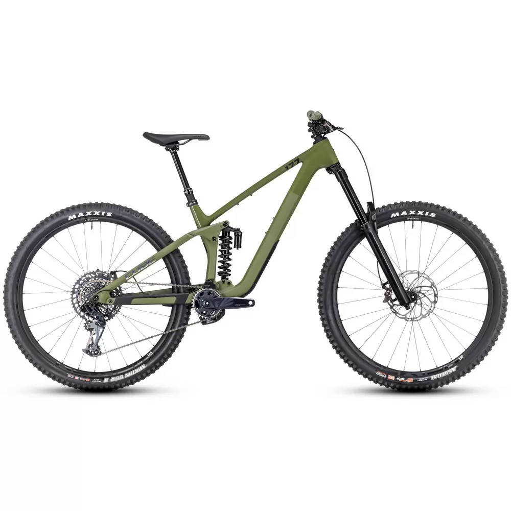 Stereo ONE77 C 68X TM Green 29 170mm 12v Size M Cube Mountain Bike