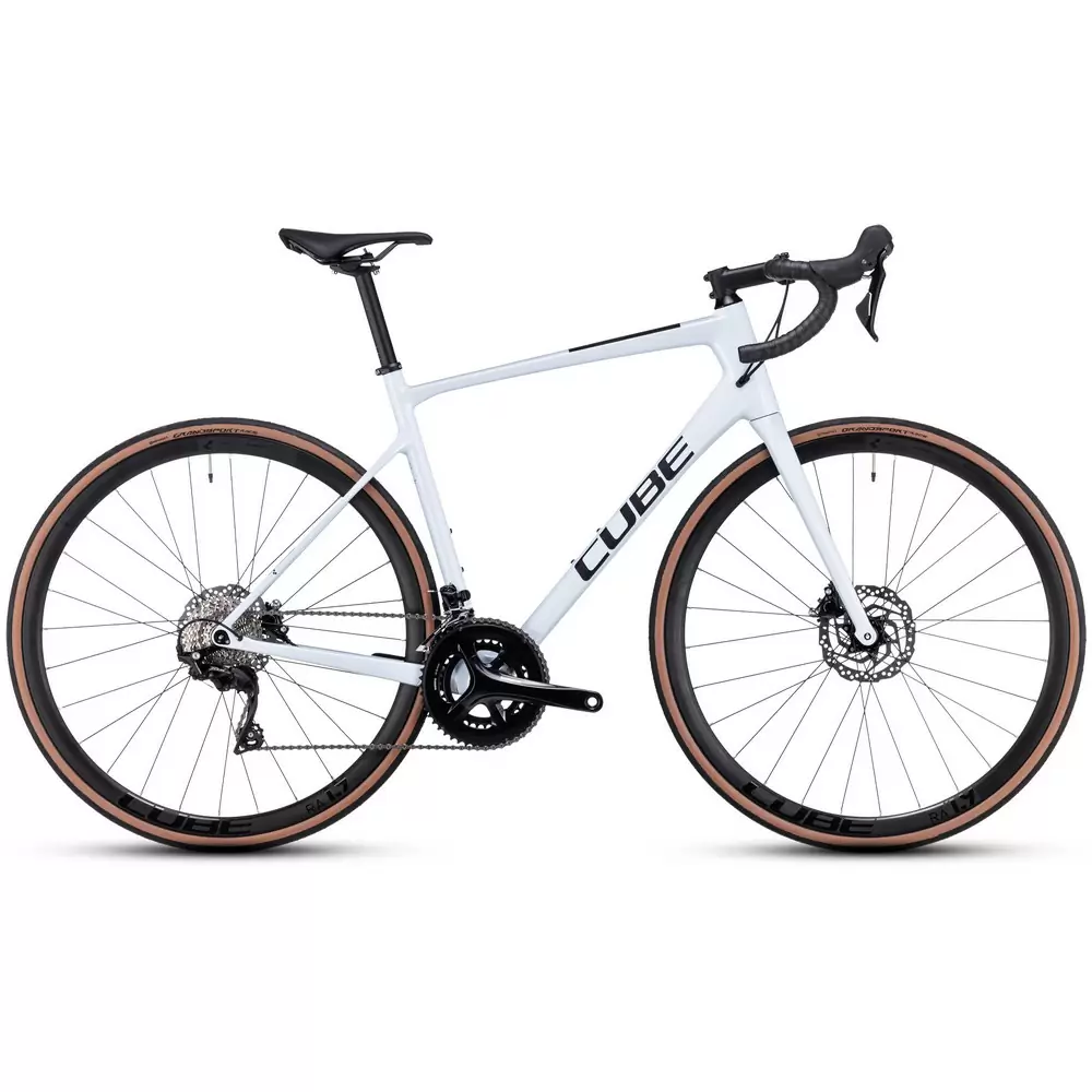 Attain GTC Race White 28 11v Size 60 Cube Bikes Road Race Bike