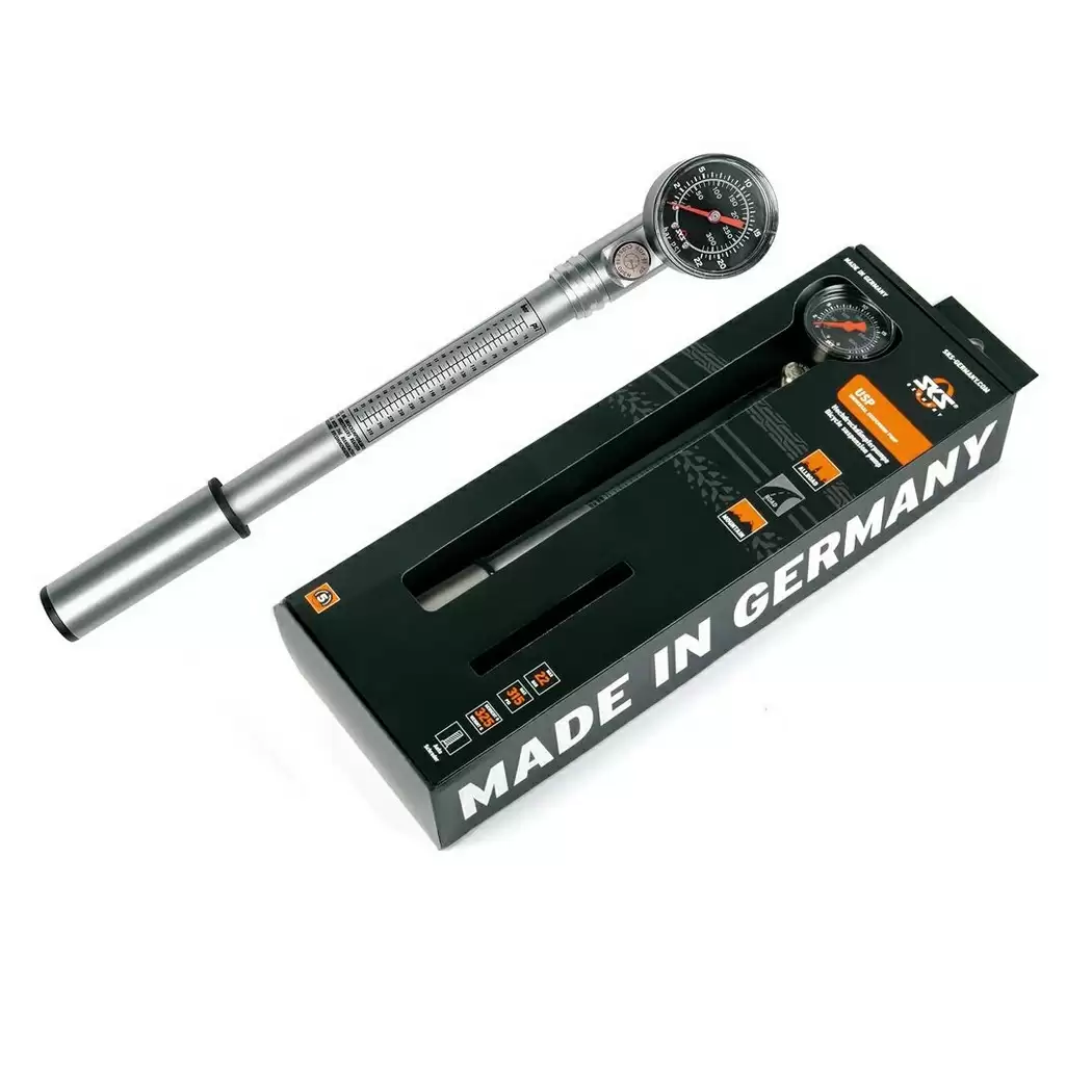 Bomba de garfo universal max 22 bar com manômetro - image