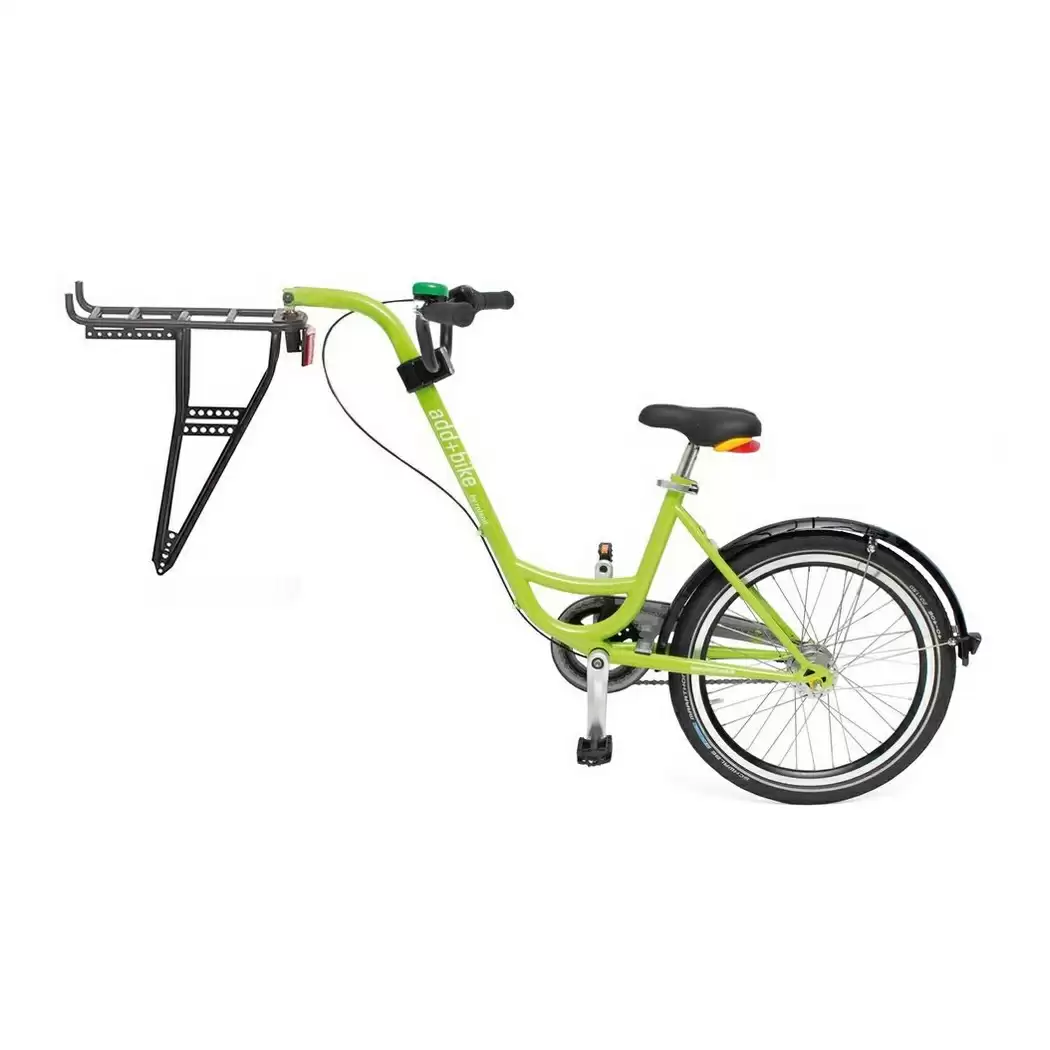Remolque añadir bicicleta cambio de buje verde 3 velocidades - image