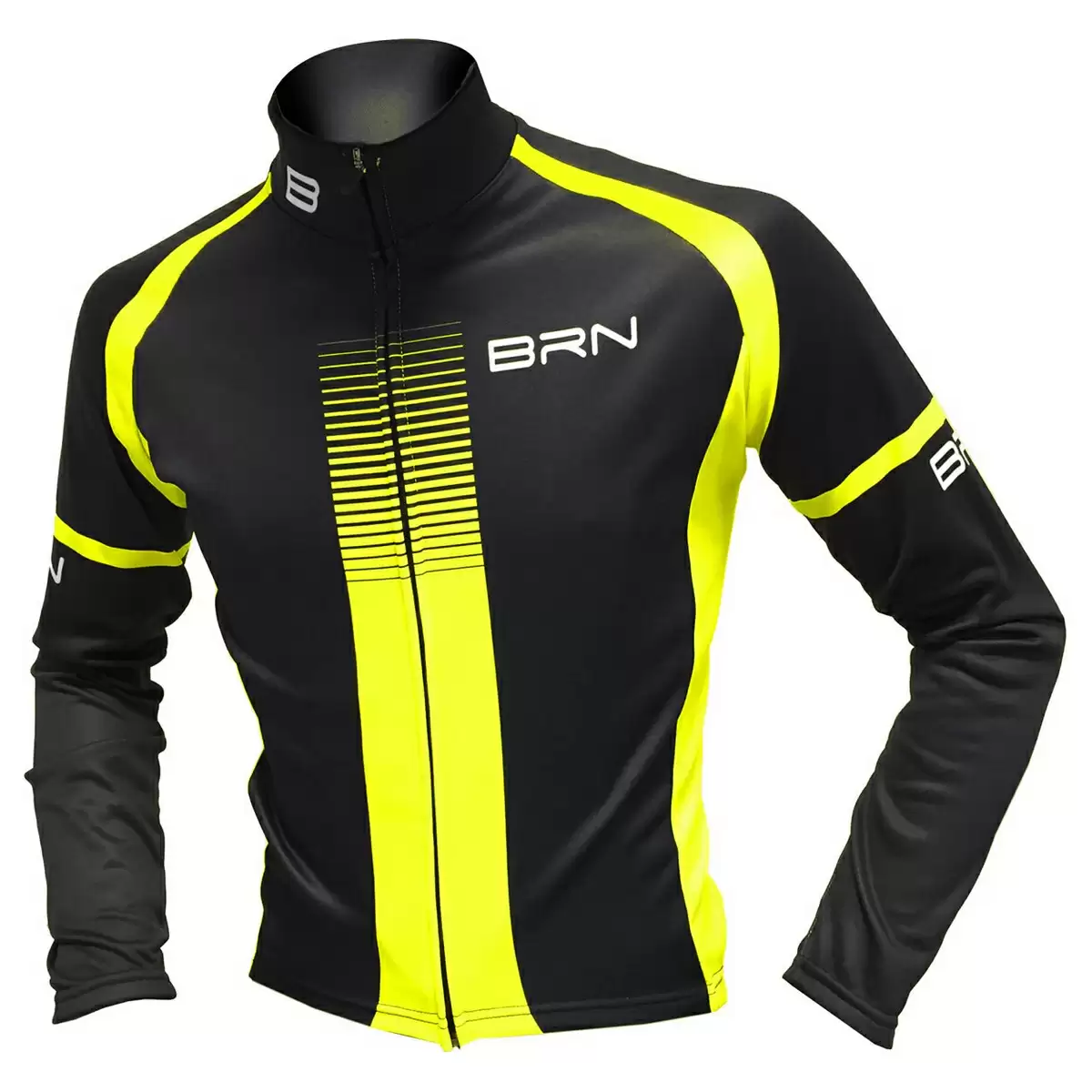 Fluo Yellow Long Sleeve Shirt Size 3XL - image