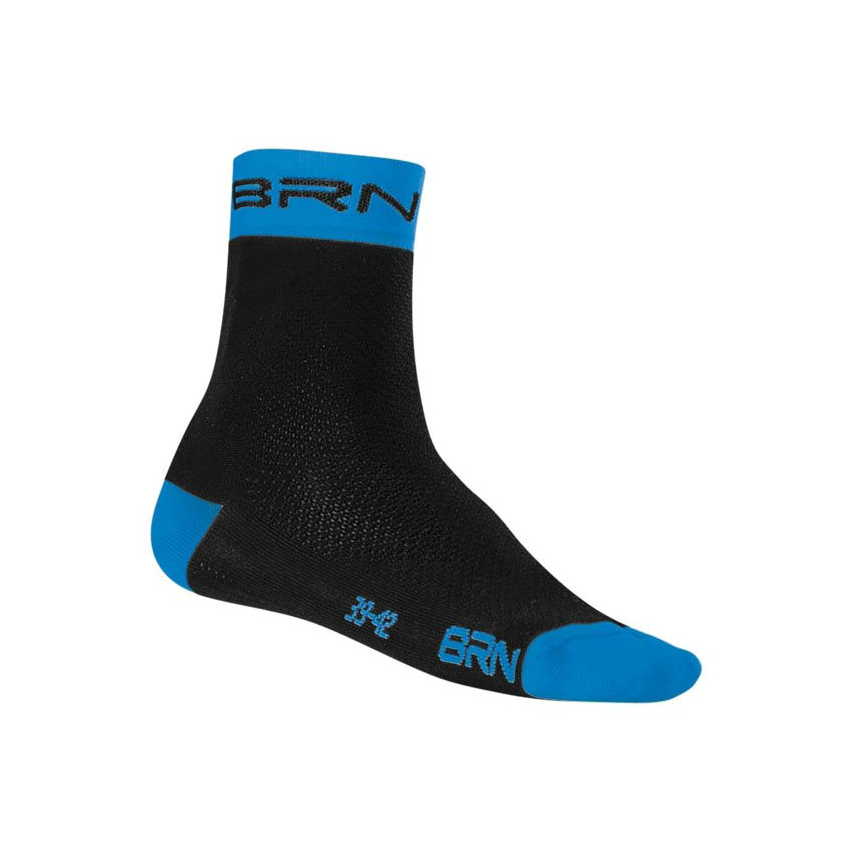 Ankle socks black/blue Size M (43-46)