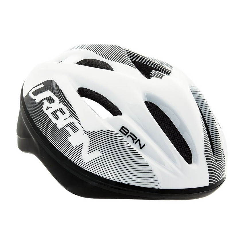 Urban helmet white black size M 55 - 57 cm