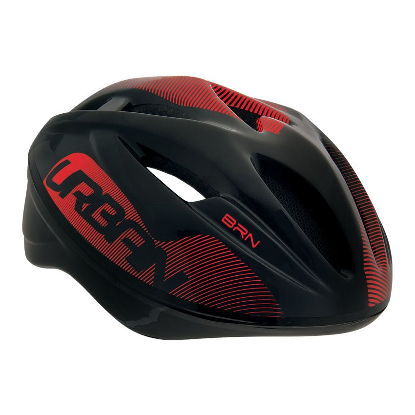 Urban helmet black red size M  55 - 57 cm