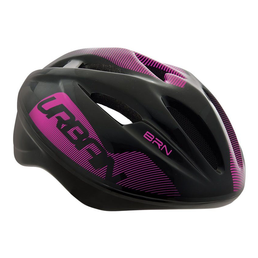Urban helmet black pink size M  55 - 57 cm