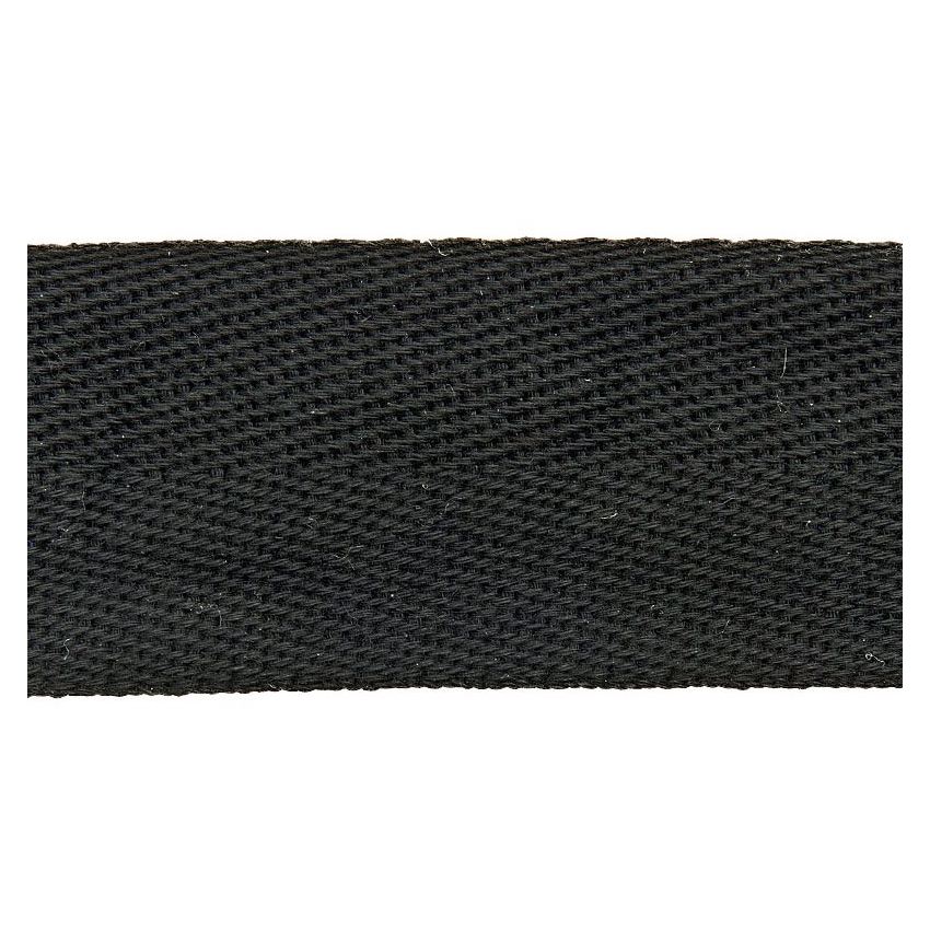 Lenkerband aus Baumwolle schwarz