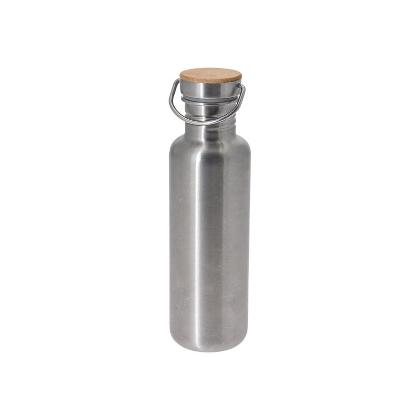 Wasserflasche aus Aluminium 750ml Korkhahn