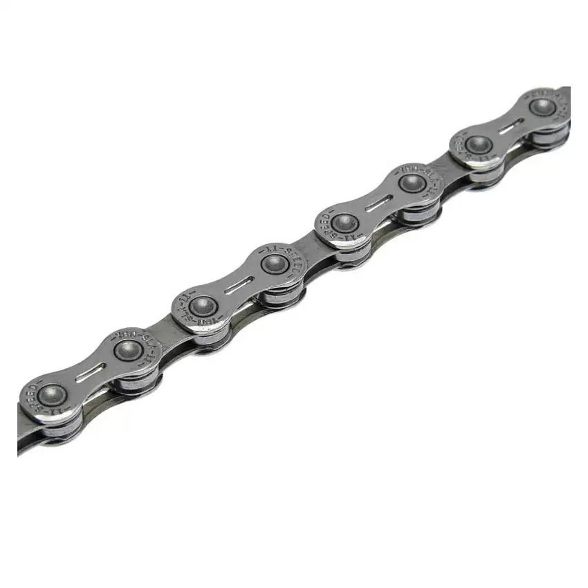 Chain 10 speed silver 116 links missing link included - image