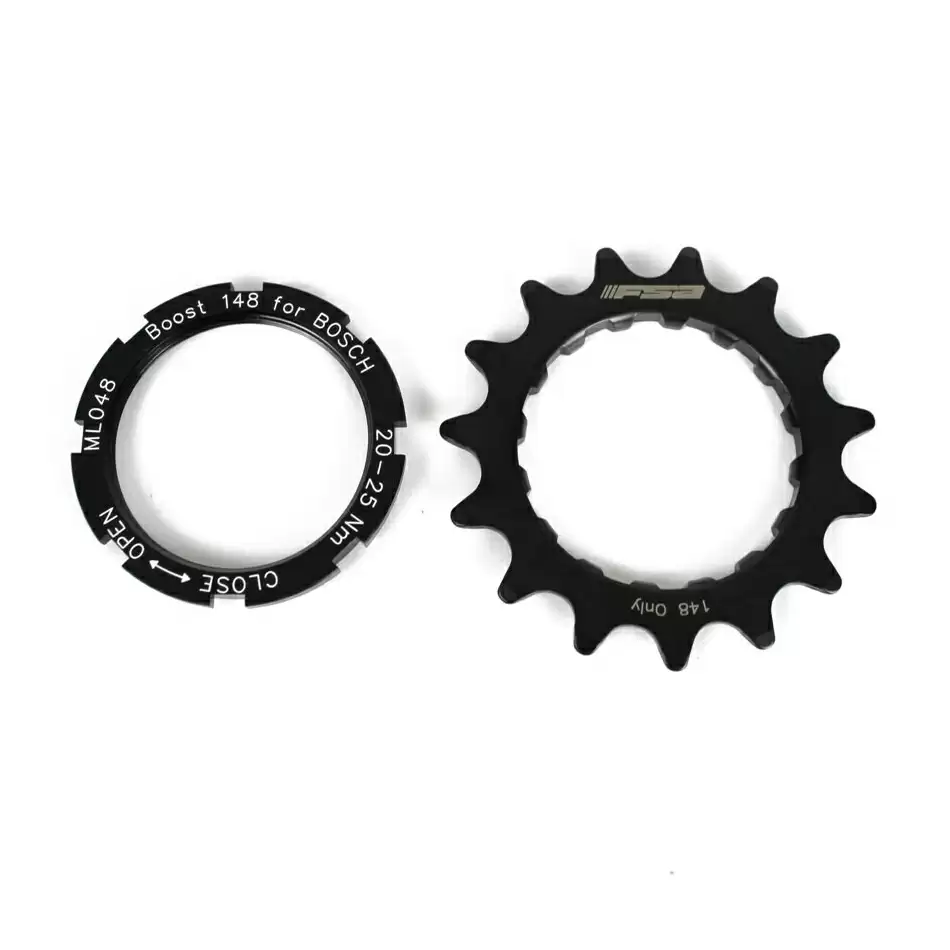 Chainring 15T ebike WA133 Bosch 3/32 offset 2,5mm boost 148mm - image