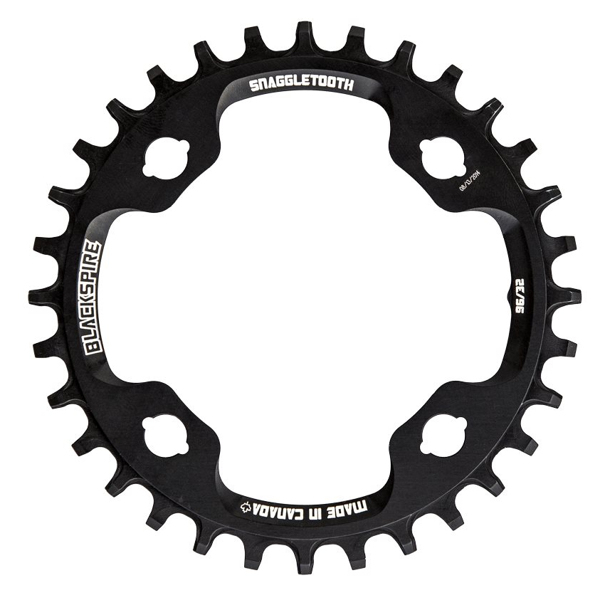 Snaggletooth Chainring 30T BCD 96 for Shimano XT M782