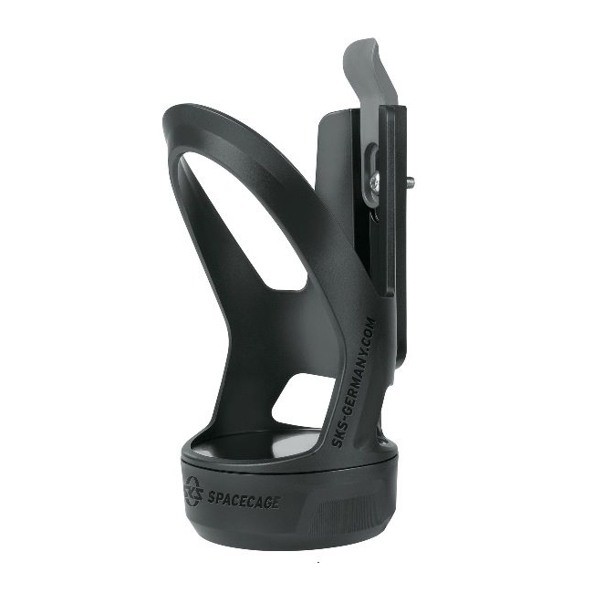 Bottle cage Spacecage with support space black