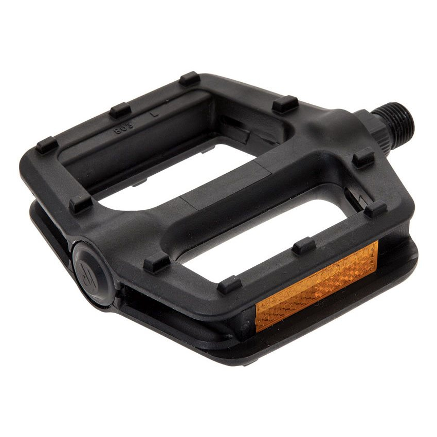 Pair pedals with big pin 9/16'' black color