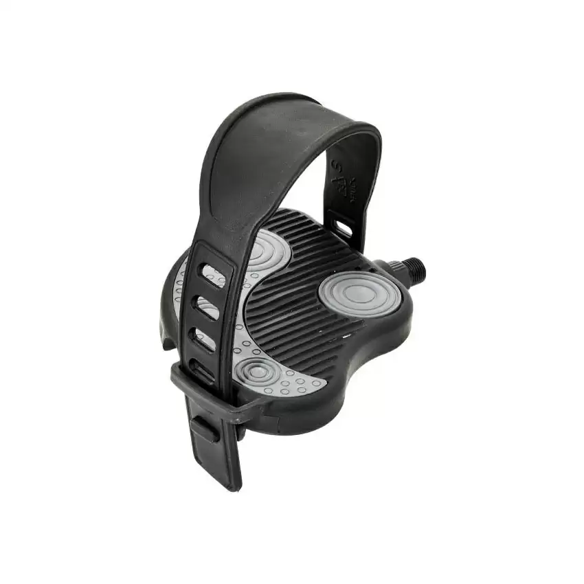 Skidproof Cyclette-Pedale breiter Pflanzstift 9/16'' - image