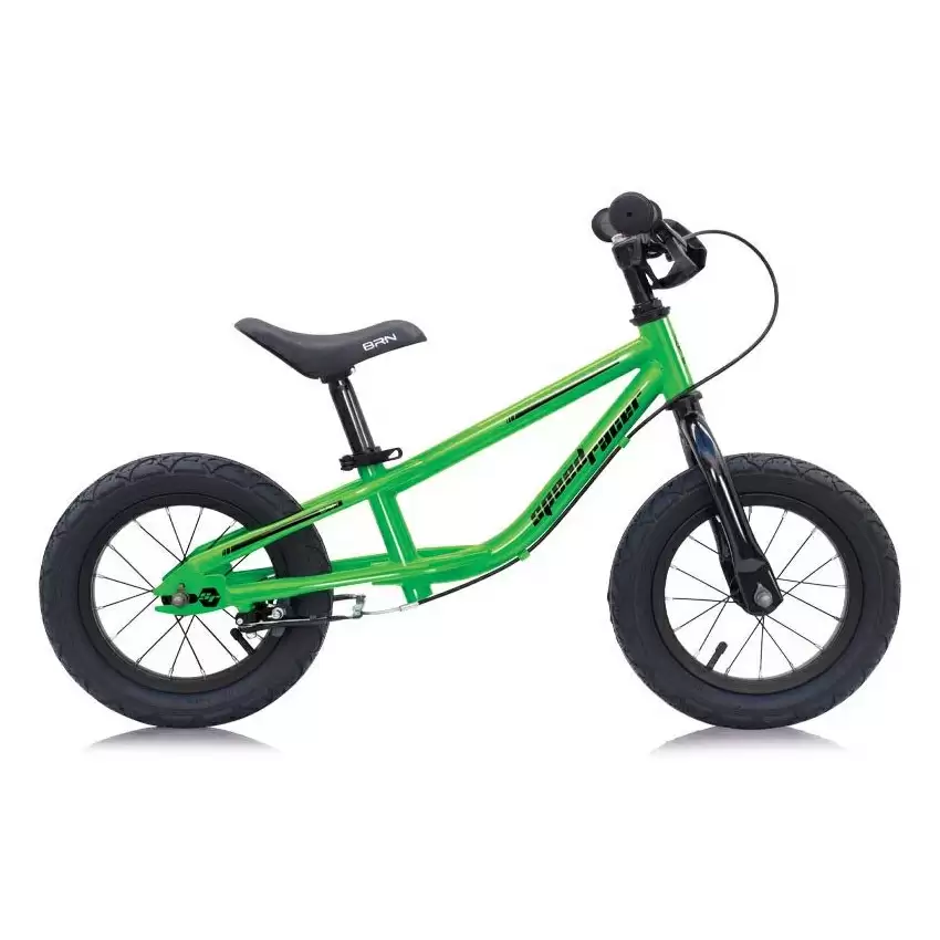 steel Balance bike speed racer green - image