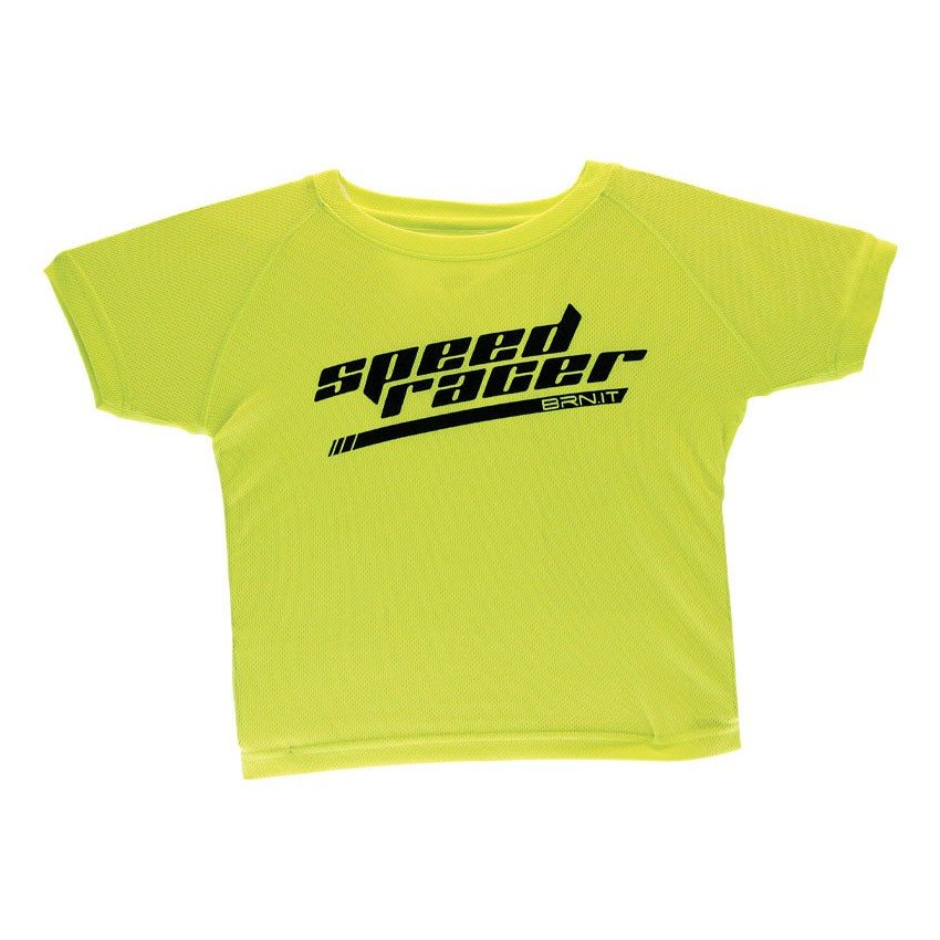 T-shirt bébé speed racer jaune taille unique