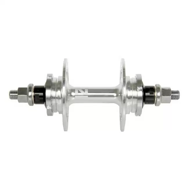 track rear hub 36 holes A186SBT silver old 120mm - image