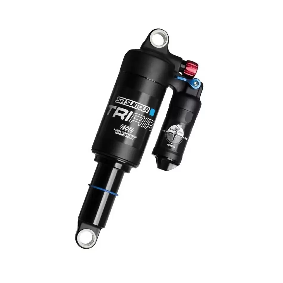 Air shock absorber RS18 Triair 3CR 230x65mm Metric - image