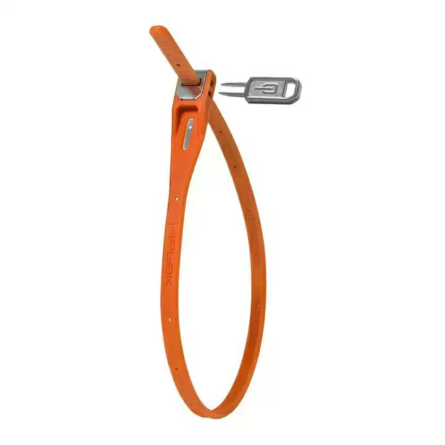 Cable lock Z Lok with key orange - image
