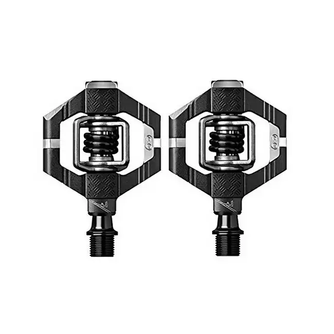 Crank Brothers Eggbeater 1 Pedals - Silver/Black Spring (Pair)