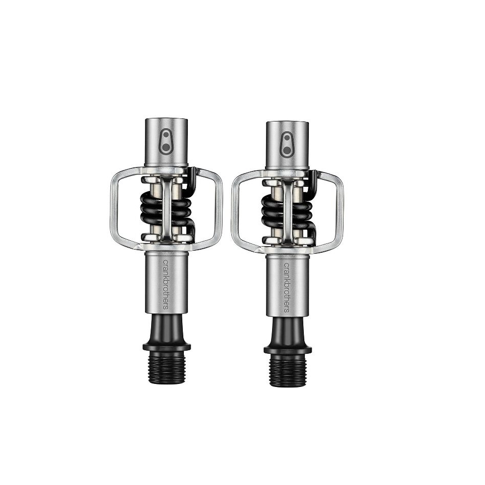 Pair pedals eggbeater 1 silver - black