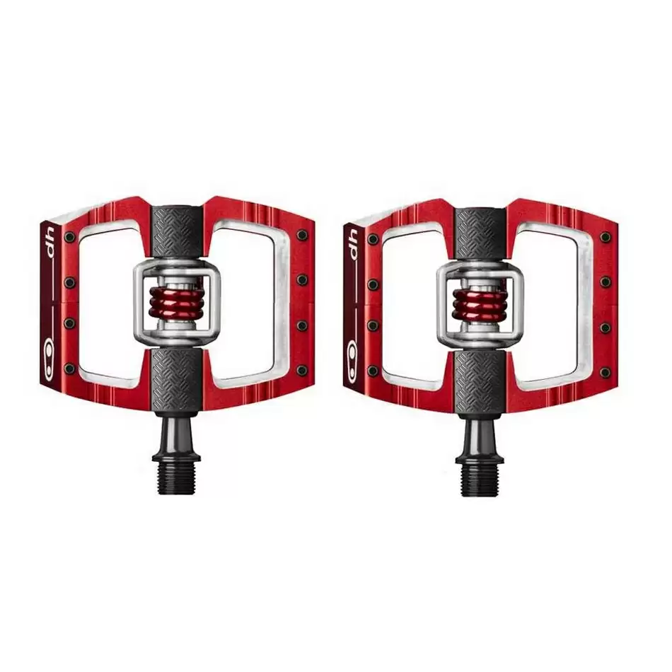 Pair Mallet DH pedals red - image