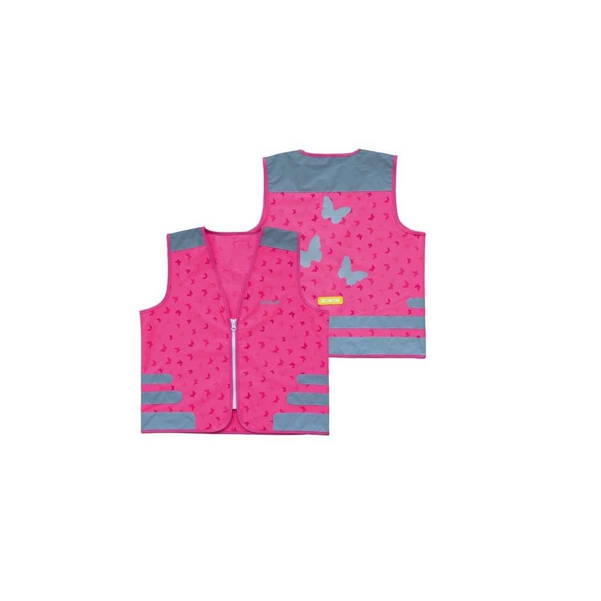 Gilet de sécurité rose noisette pour enfant S