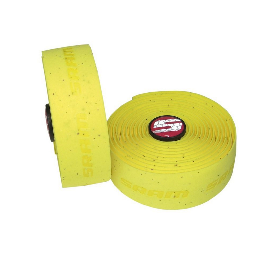 Yellow supercork handlebar tape