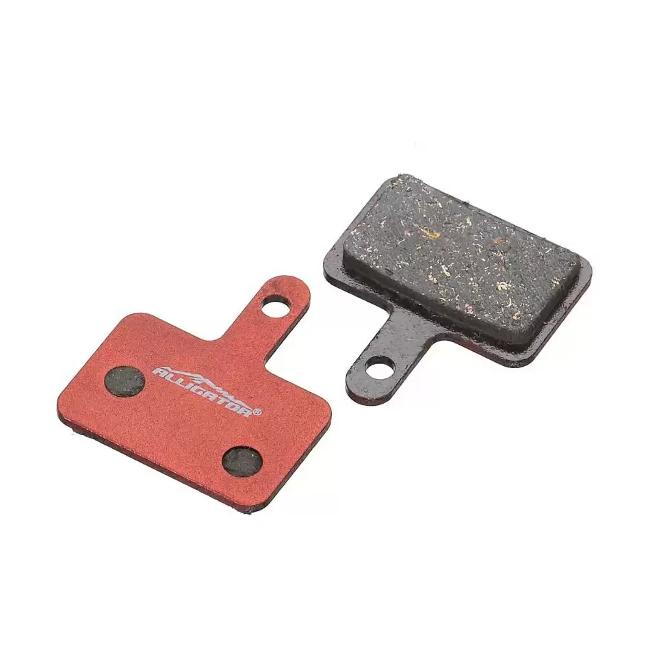 Brake pads Extreme Carbon with spring suitable for Shimano Deore, MT200, MT500, Nexave - image