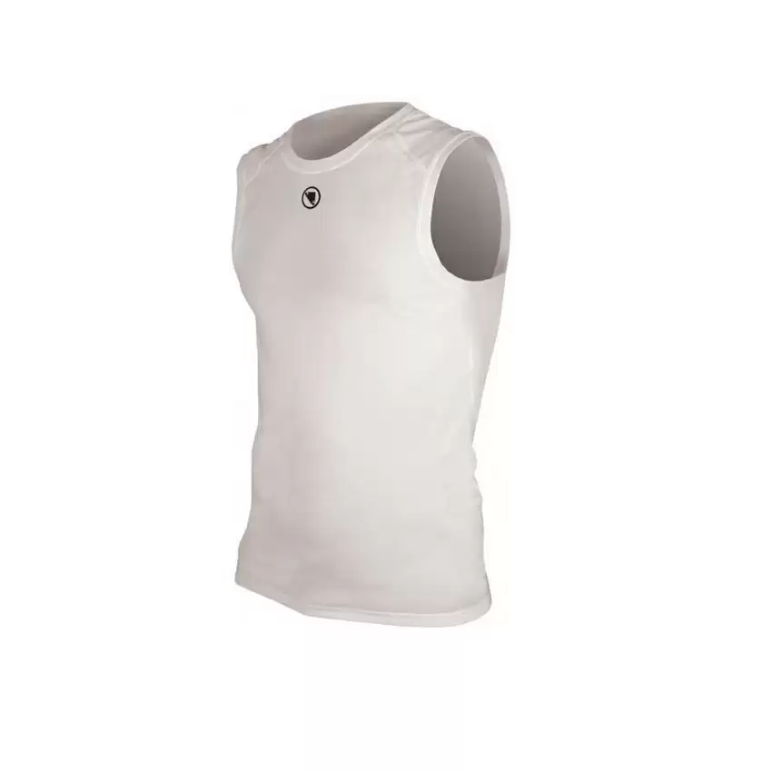 Sleeveless underwear shirt translite white size XL - image