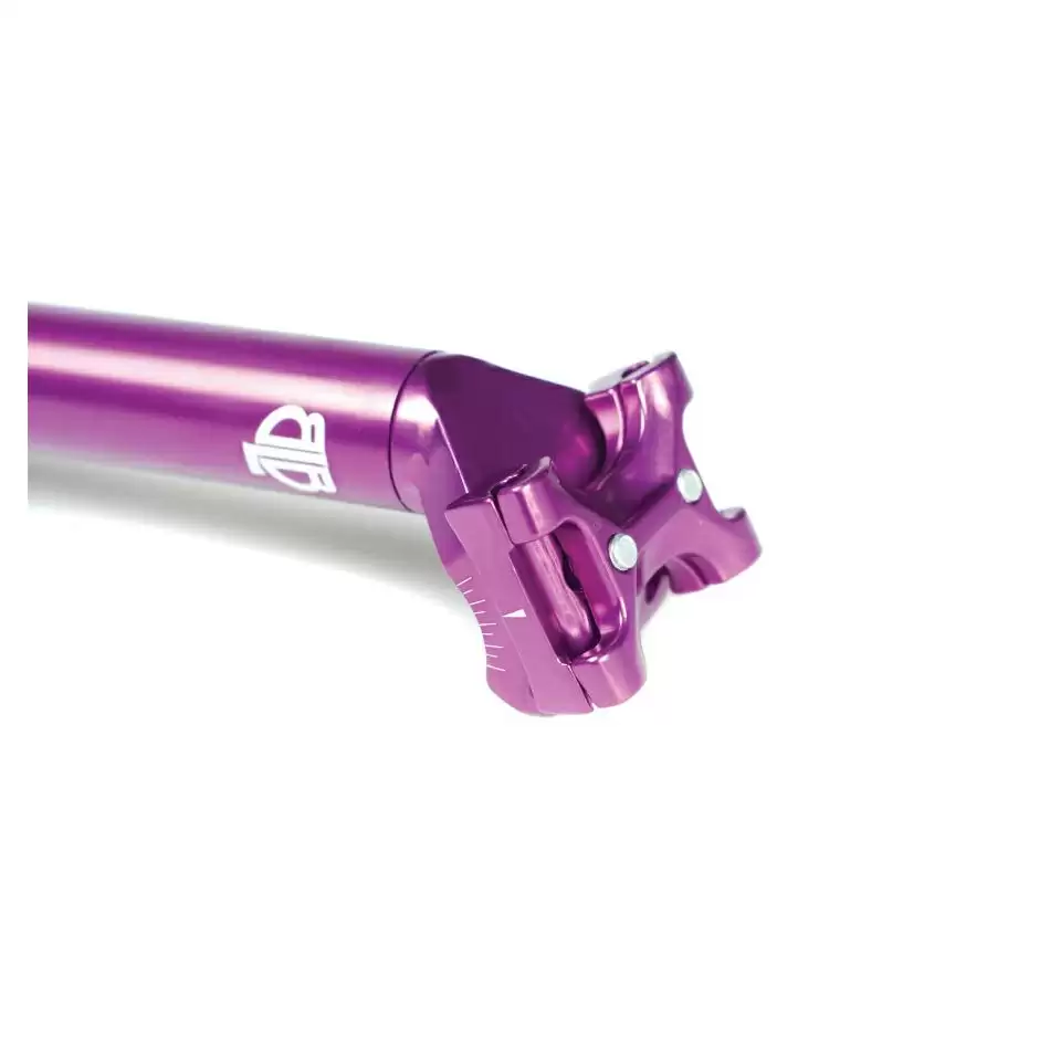 Espigão de selim 27.2 violeta anodizado - image