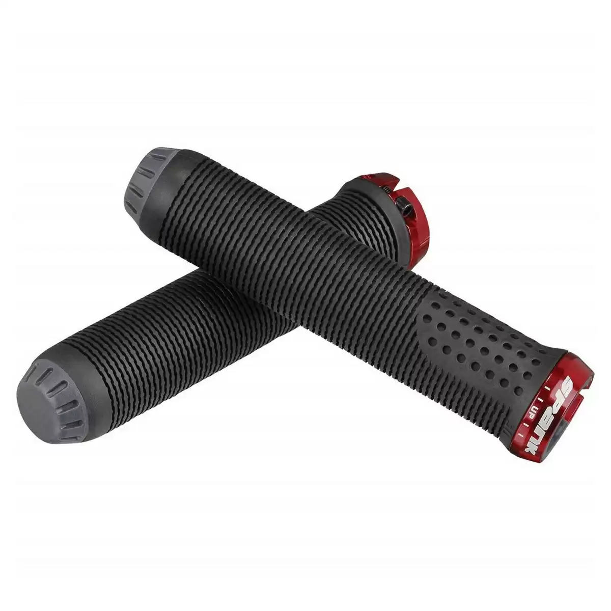 Lock-on grips Spike 30 145mm red - image