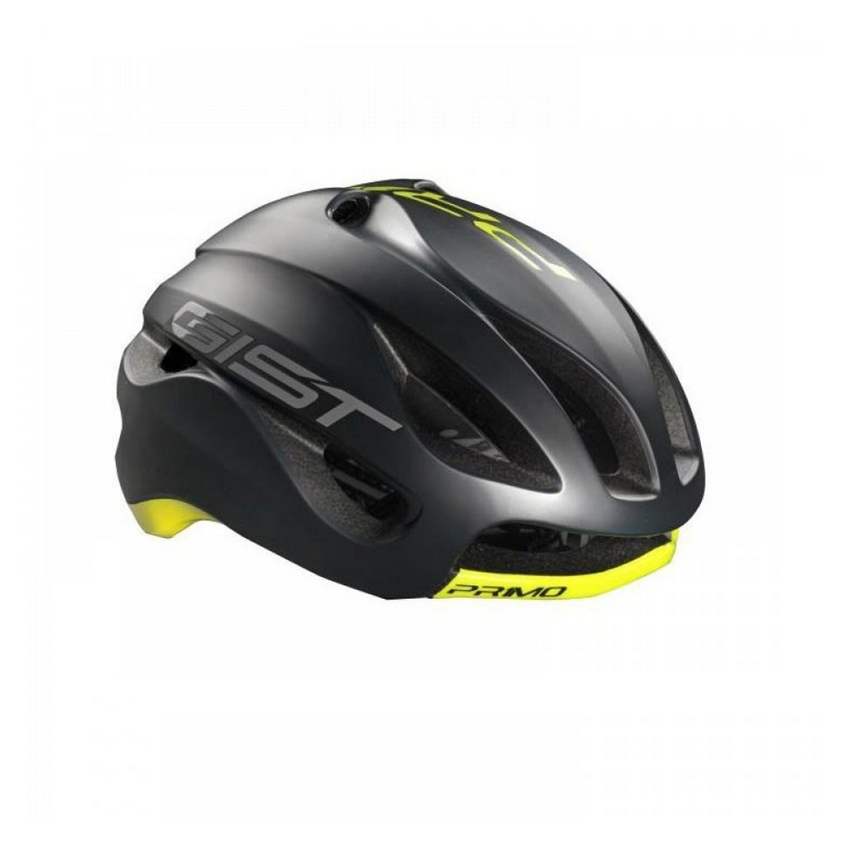 Helm Primo schwarz-gelb Größe S/M 52 - 58 cm
