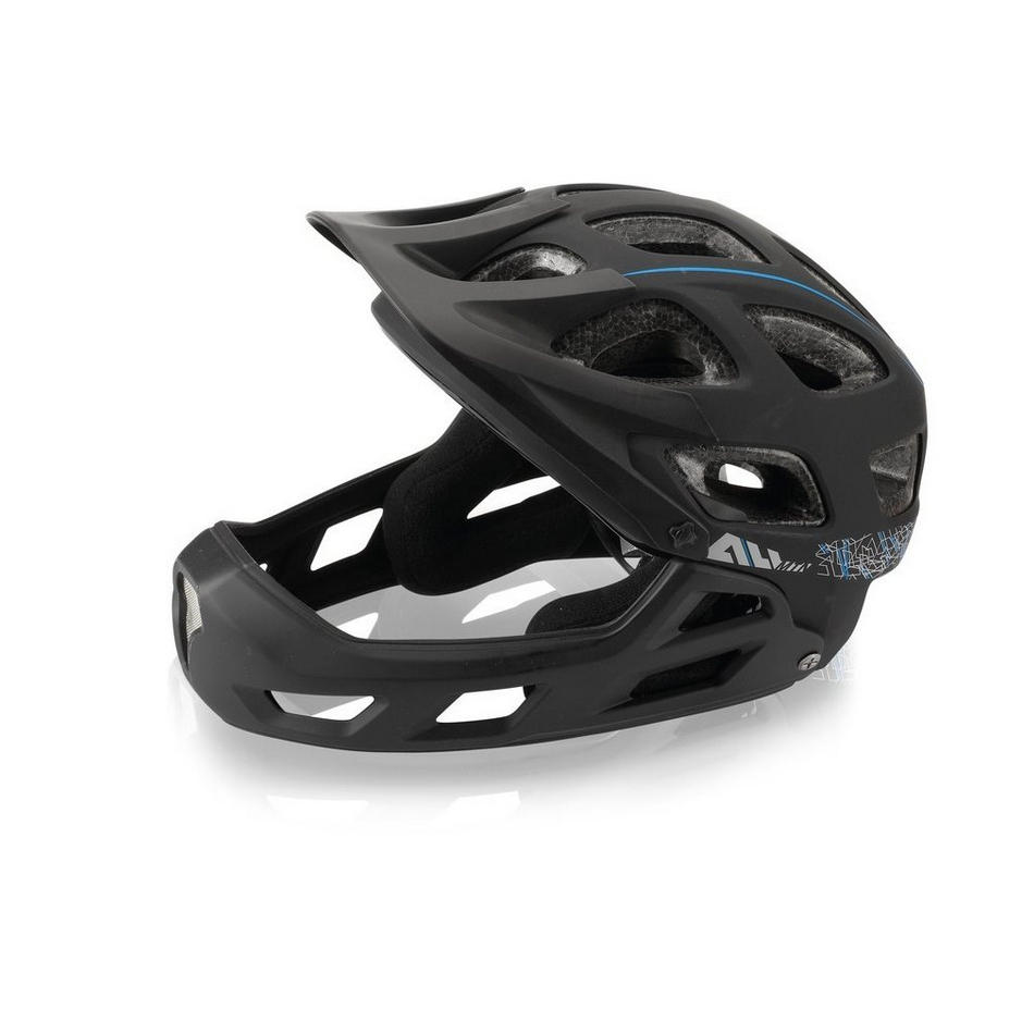 All Mtb Helm Full Face BH-F05 Größe L/XL (54-60cm) schwarz