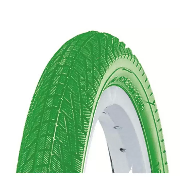 BMX Tire Kontact K841 20x1.75 Green Wire Green KENDA bmx freestyle 