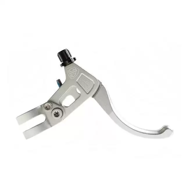Brake lever cnc fixed right silver - image