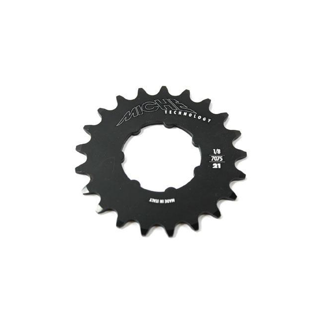 Spare sprocket 21t track fixed gear ergal alloy 1/8'' black