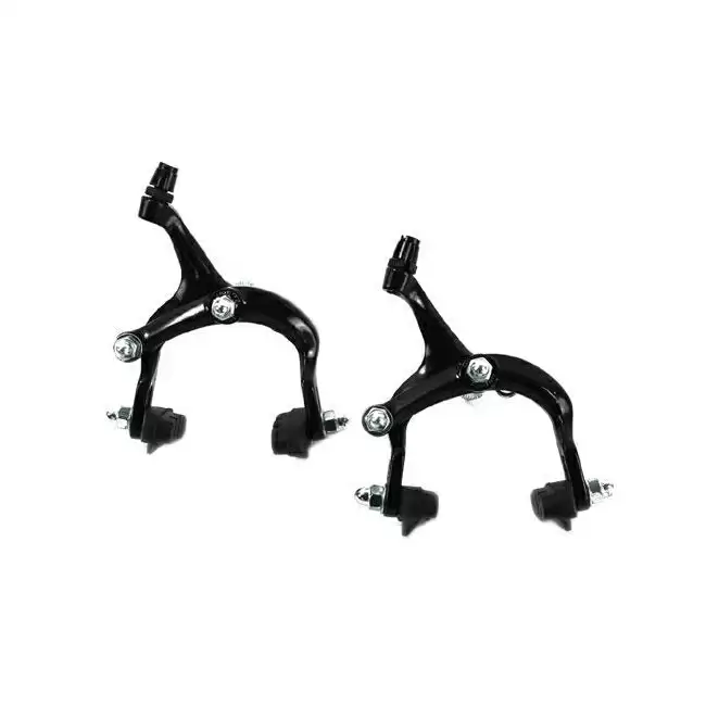 Pair of brakes fixed bikes black color - image